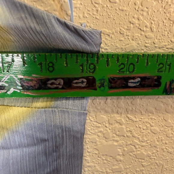 Mus & BomBon Aruba Halter Slip Dress color Azul sz L - Picture 14 of 15